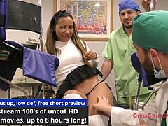 melany lopez, show ass tits for immigration physical exam