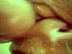 Big Titted BBW Teases Her Fat Ass in Steamy Shower