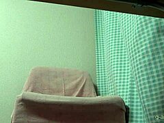 Japanese Webcam Girl Dildo Desk Masturbation