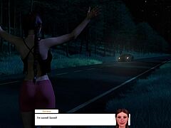 midnight rider sneaks in for a shaved pussy creampie this christmas eve