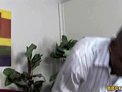 horny black cougar doctor zoe holloway seduces patient for rough bbc blowjob cumshot facial in hospital