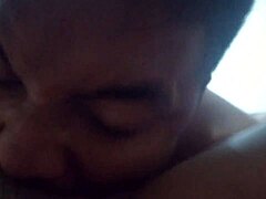 Guy laps up her wet pussy before anal pounding session