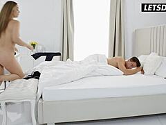 Hey latina girlfriend ginebra bellucci in stockings wants romantic sex tonight