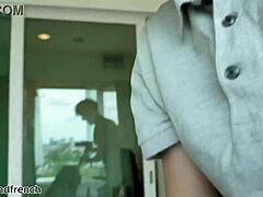 18-Year-Old Asian Amateur Struggles Deepthroating Huge Cock First Time