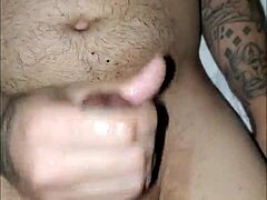 My slutty wife delivers that amazing deepthroat handjob like a total pro