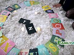 i can't resist my goth teen sister's shaved pussy on halloween