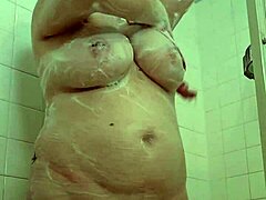 domme mommy leads a steamy naked shower session full of control