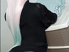 virgin stepdaughter with huge tits and big ass lends body in bedroom taboo