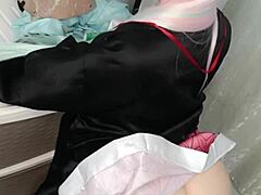 virgin stepdaughter with huge tits and big ass lends body in bedroom taboo