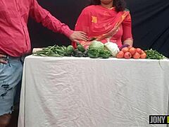 Jony Darling's Bazaar Vegetable Seller Temptation in Open Market