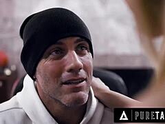 pure taboo sarah vandella motivates player with sloppy titty fuck cowgirl ride