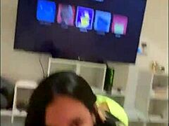 check my ex-gf's petite latina body handling monster cock deepthroat and spit 💦🔥