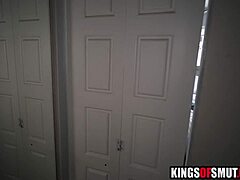 ebony girlfriend sneaks wild fuck behind boyfriend's back