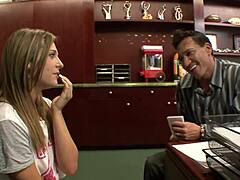 Dahlia sky teen babysitter begs for mommy cock anal gaping