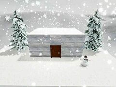 Snow visit turns slutty big tits pounding