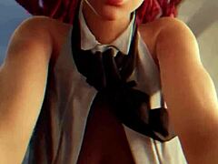 chun li rides cowgirl while viper takes dp thrill