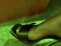 katie morgan fingers her shaved pussy then bends for anal grudgefuck