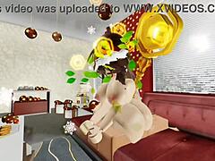 Snow visit turns slutty big tits pounding