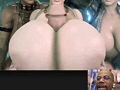 chun li rides cowgirl while viper takes dp thrill