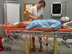 Nurse Natalie Delivers Perfect Handjob!