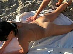 Beach orgy: pick milf pussy or ass to fuck?