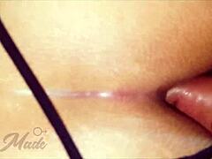 petite latina student whore screams first anal creampie too deep