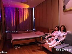 POV First-Time Sex Doll Brothel Fuck Frenzy