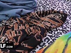 Sexy Hijab Wife Rides Stepbro's Cock in Frisky Cheating POV