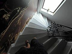 Fall asleep at friend's and wake to his hot neighbor sucking cock?