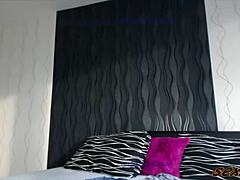 sexy teen's horny anal plug workout shakes big ass naked dancing