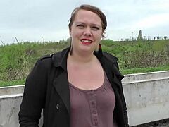 Inessa's Curvy French Body Takes Black Thrusts