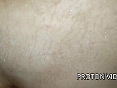 redhead wife strips backstage for shower 1 on 1 amateur bath session