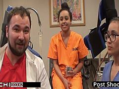  nurse mia sanchez hits freshman with mandatory hitachi orgasm