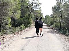 Ever thought of licking her while she rides you raw in the forest risking it all outdoors?