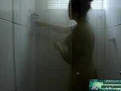 Latin MILF mommy hits the gym then squirts massively on her toy machine back home