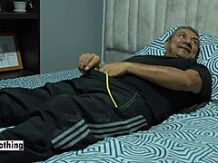 uhh jassi caught me jerkin' n gave delicious bj... i wrecked her tight latina pussy cowgirling hard part 1 😩💦🍆