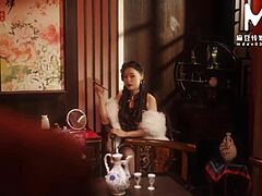 pov personal service teases chinese cosplay babe to asmr orgasm