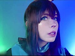 Arknights Amiya Bunny Costume First Sex Sloppy Blowjob Riding Cowgirl Missionary Closeup