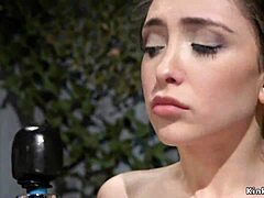 imagine dom lesbian strapon fucking tied babe's ass deep.