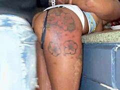 Why settle for gifts when babysitter takes big black cock up her ass this christmas?