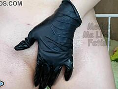 Pissing Fetish Stepsis Plugs Ass With Buttplug