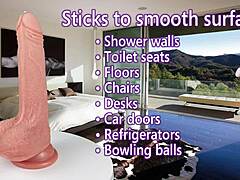 Quarterback by fukena realistic dual density silicone dildo with fake tits for cock play