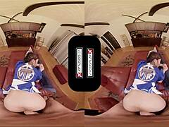 DOA Dead or Alive XXX Cosplay VR Blowjob Hardcore Action!