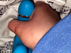 Horny Milf Rams Dolphin Vibrator Deep in Tight 18+ Pussy to Orgasm