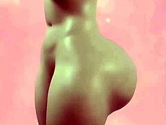 2b shakes her big round ass teasingly