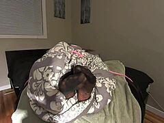 CEO licks secretary's sexy nylon soles! 👅🦶