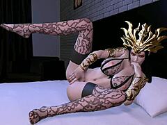 Reprogrammed 3d hentai girl craves fat tits big cock creampie