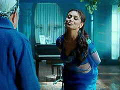 rani mukharji's saree flashes panty ass curves