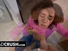 stepdaughter offers ready virgin pussy to stepdad for birthday