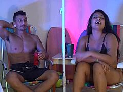 What secrets hide behind Iara Sanchez's ripped lingerie in this Argentinian bedroom tease?